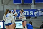 VB vs USCGA  Wheaton College Women's Volleyball vs U.S. Coast Guard Academy. - Photo by Keith Nordstrom : Wheaton, Volleyball